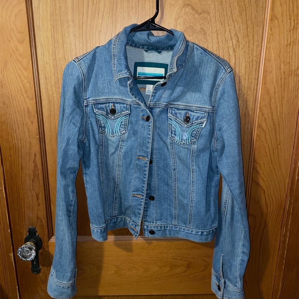Hollister Blue Jean Jacket Classic Style